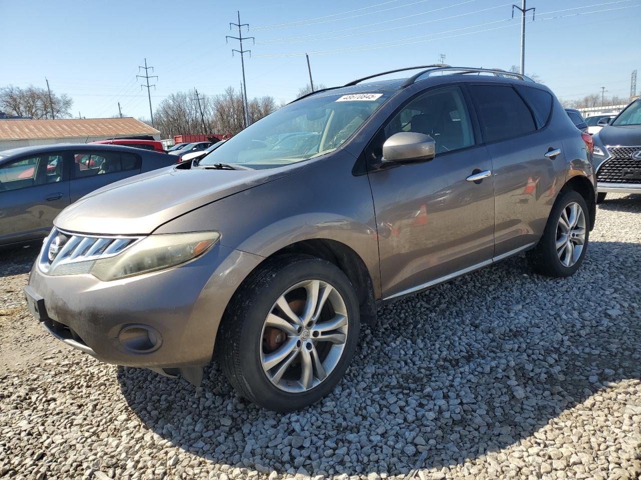 2009 Nissan Murano VIN JN8AZ18W29W147055 - Copart auction photo