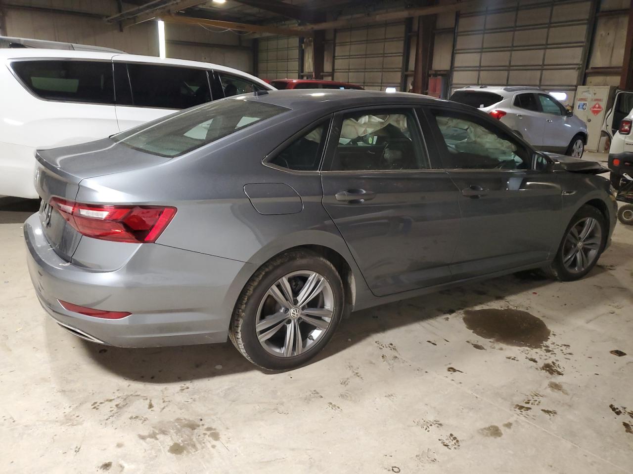 2020 Volkswagen Jetta VIN 3VWCB7BU9LM026238 Copart auction photo, front end / undercarriage damage thumbnail 3
