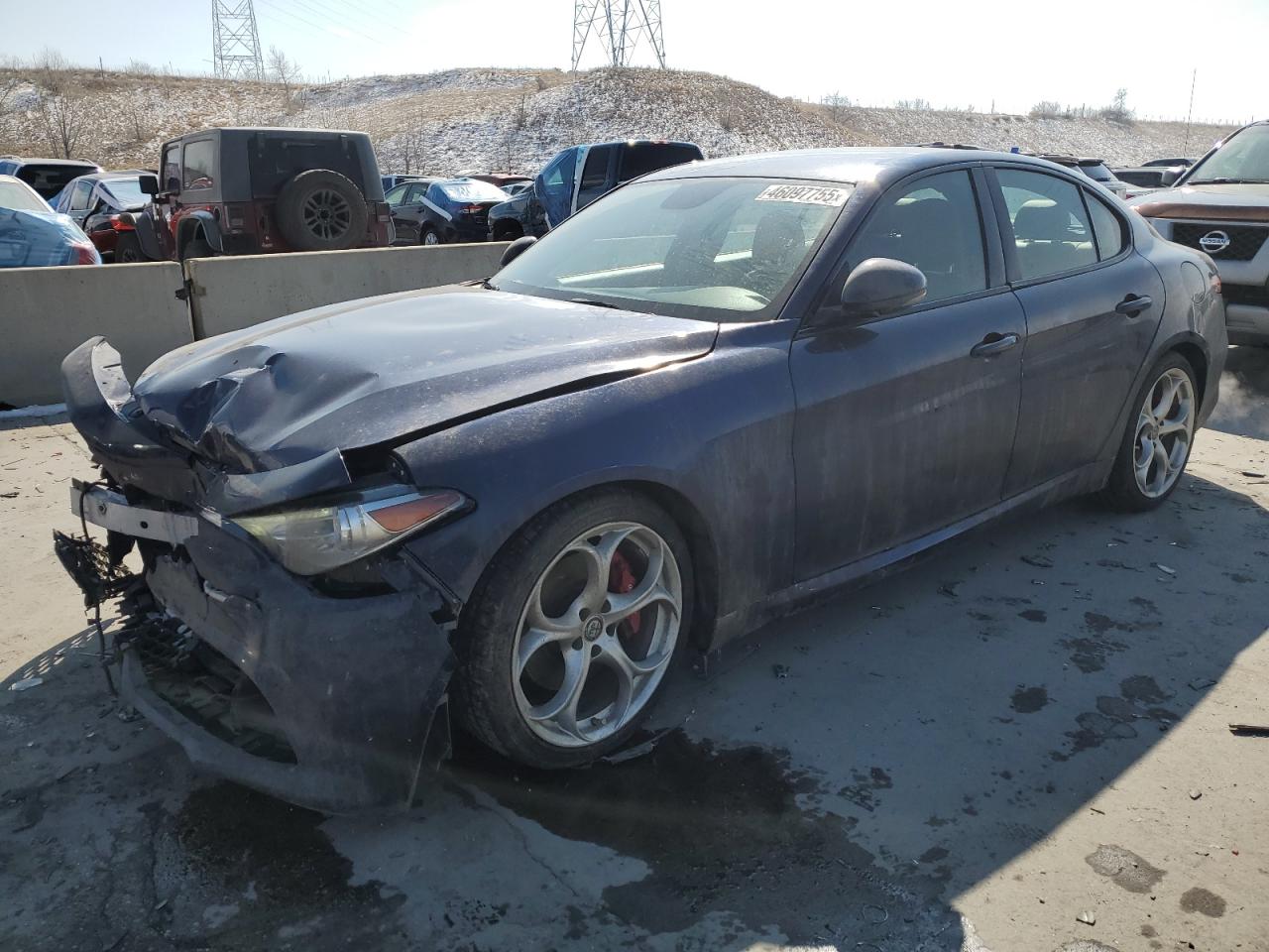 2019 Alfa Romeo Giulia VIN ZARFAMBN3K7610076