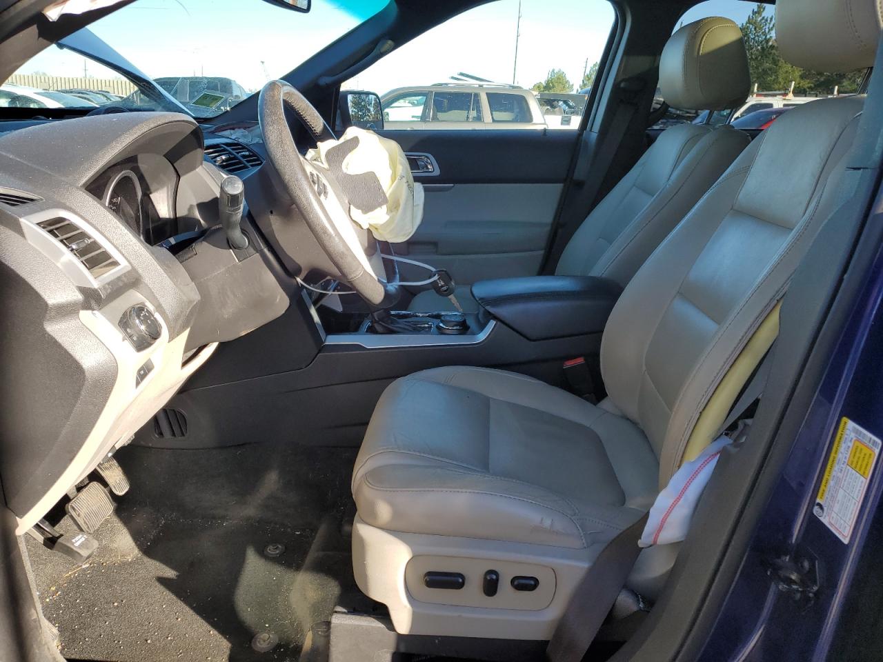2015 Ford Explorer VIN 1FM5K8D89FGB39814 Copart auction photo, front end damage thumbnail 7