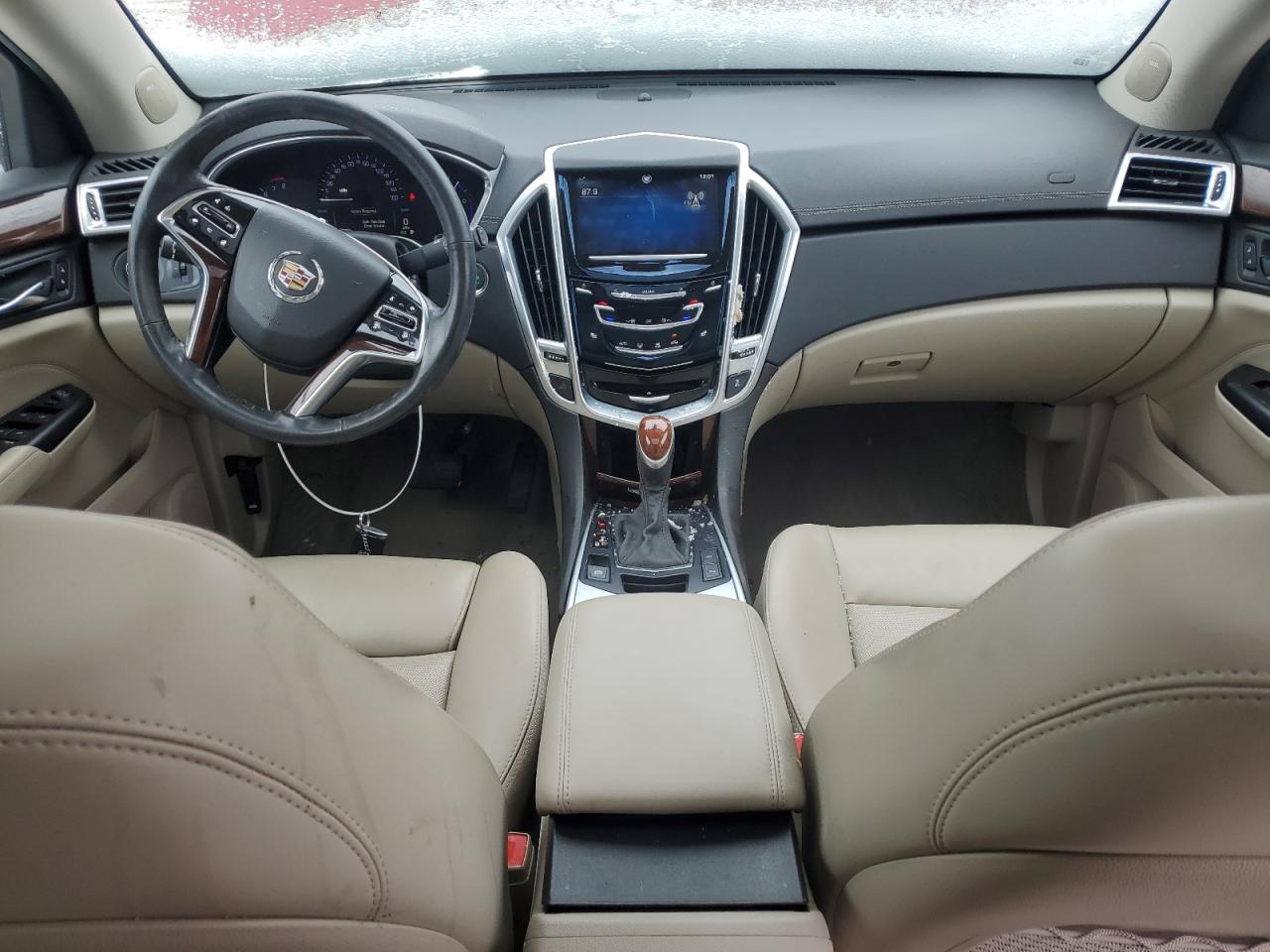 2013 Cadillac SRX VIN 3GYFNCE33DS648568 Copart auction photo, rear end / side damage thumbnail 8