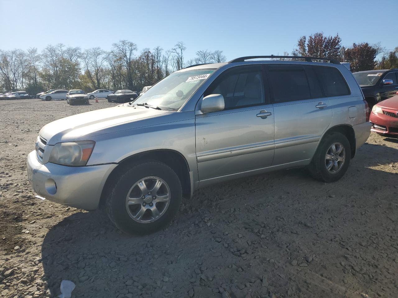 2007 Toyota Highlander VIN JTEHP21A070220990