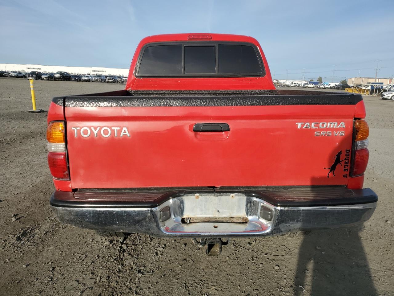 2003 Toyota Tacoma VIN 5TEHN72N63Z291369 Copart auction photo, rollover damage thumbnail 6