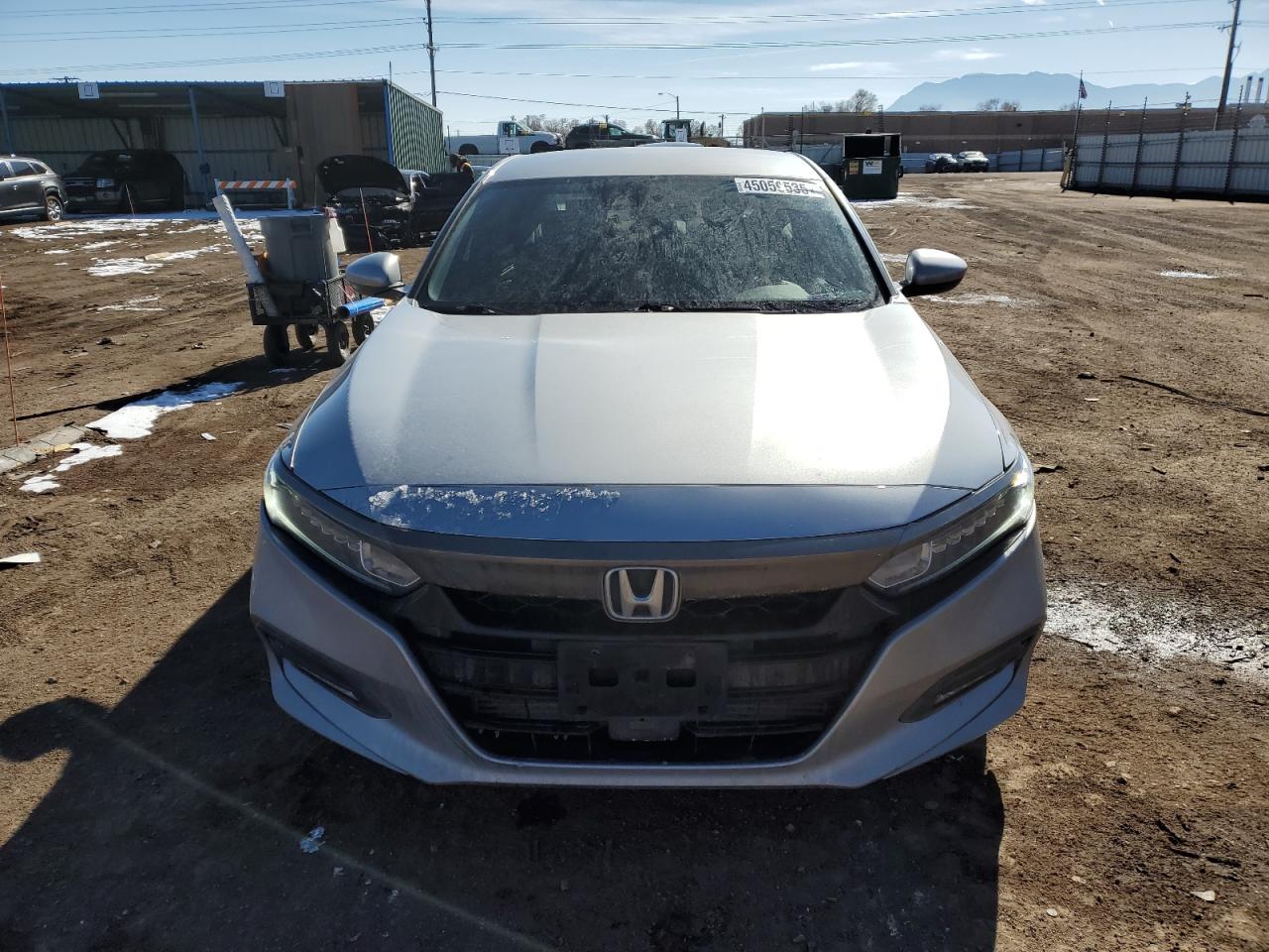 2019 Honda Accord VIN 1HGCV1F3XKA153280 Copart auction photo, rear end damage thumbnail 5