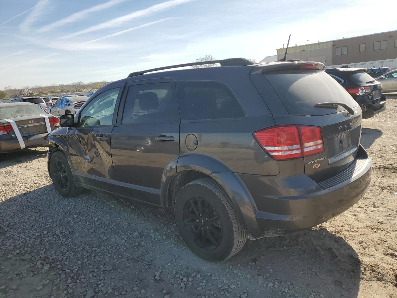 2020 Dodge Journey VIN 3C4PDCAB9LT278231 Copart auction photo, front end / side damage thumbnail 2
