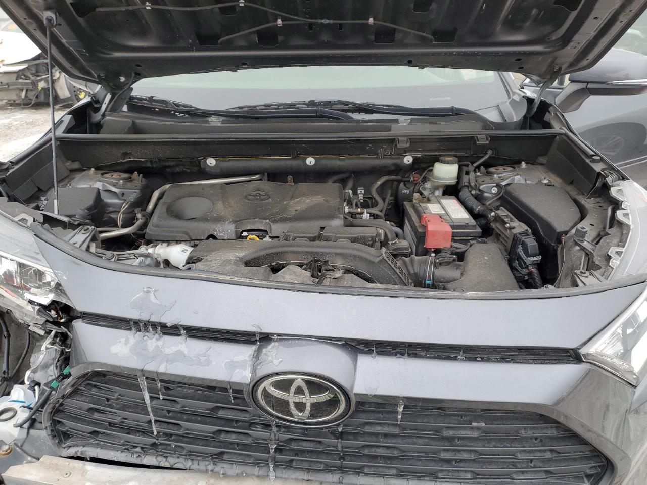 2019 Toyota RAV 4 VIN JTMA1RFV4KD504801 Copart auction photo, front end damage thumbnail 12