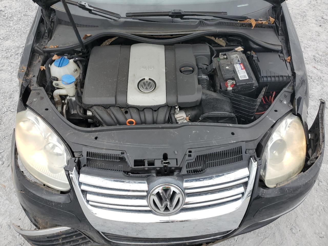 2008 Volkswagen Jetta VIN 3VWRM71K48M166273 Copart auction photo, rollover damage thumbnail 12