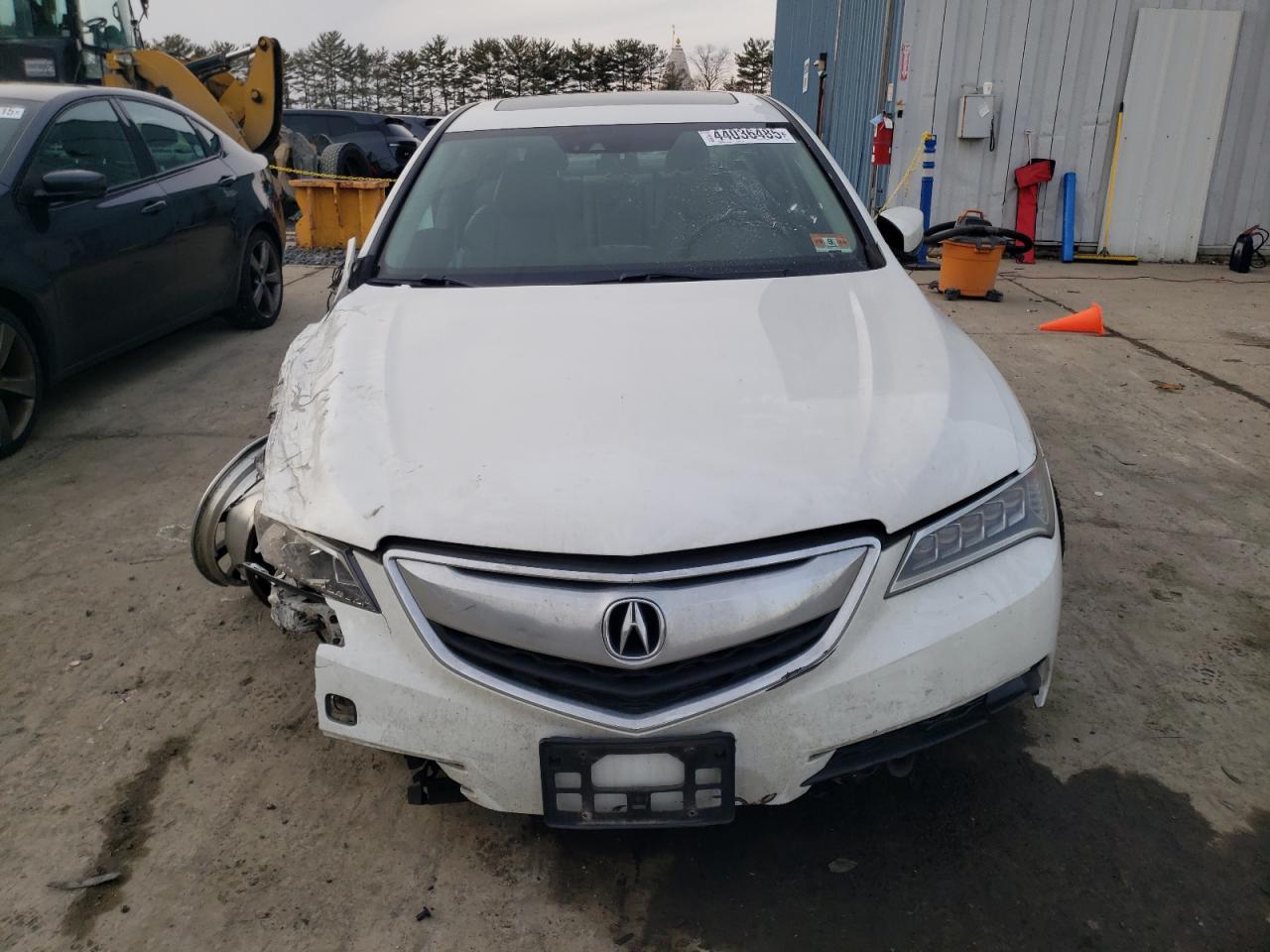 2015 Acura TLX VIN 19UUB2F59FA025784 Copart auction photo, front end / undercarriage damage thumbnail 5