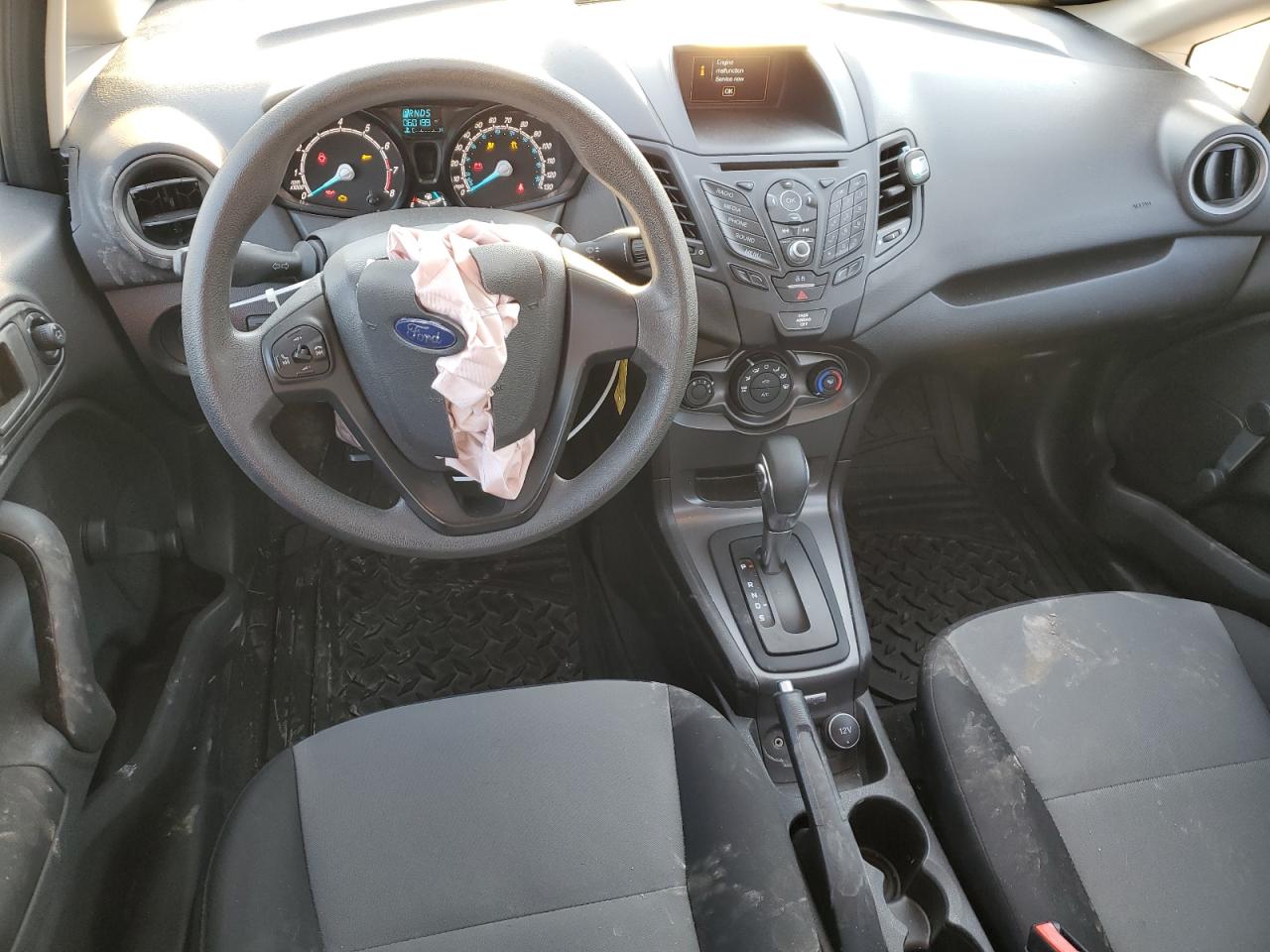 2019 Ford Fiesta VIN 3FADP4AJ6KM132360 Copart auction photo, front end damage thumbnail 8