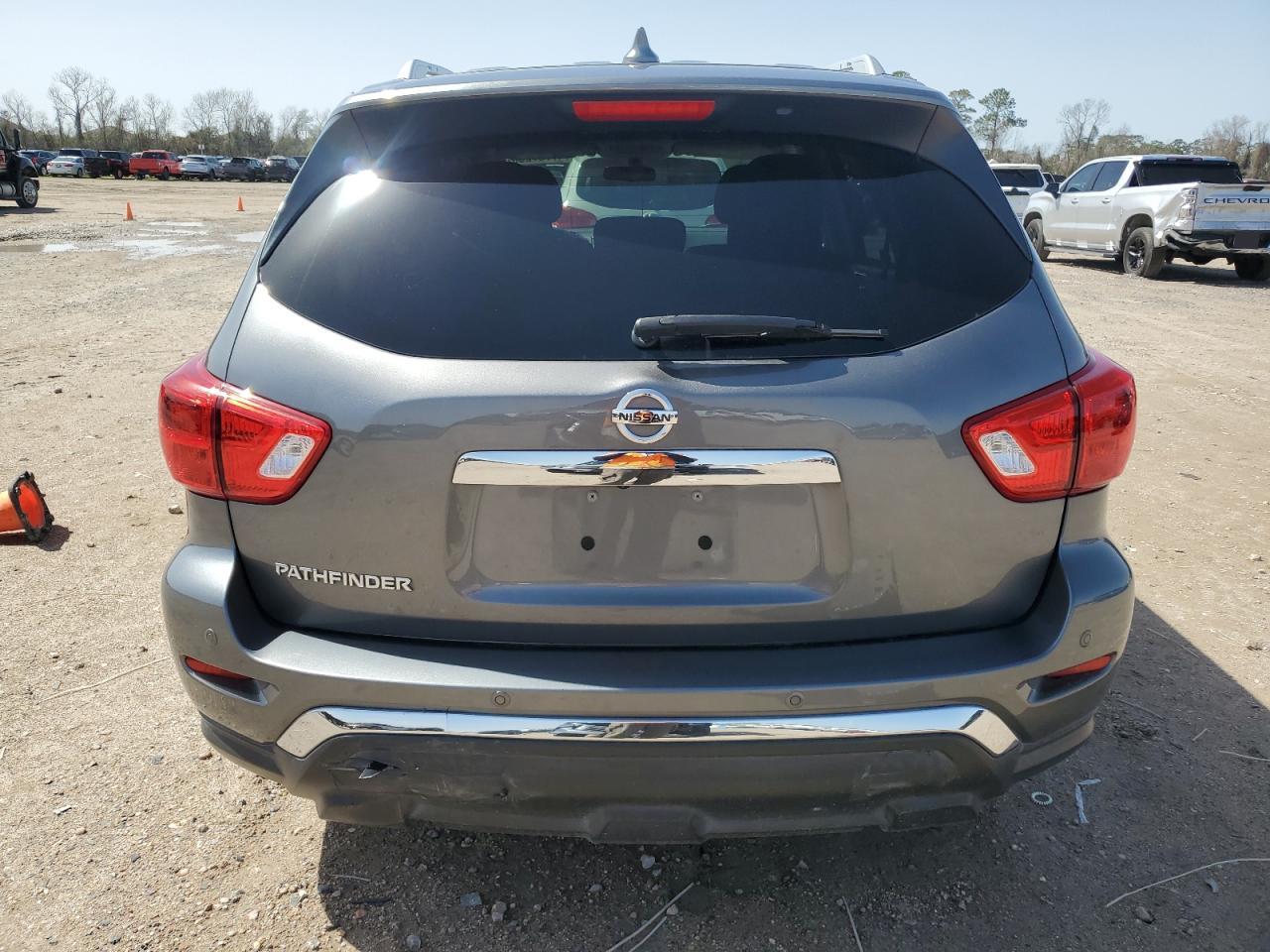 2020 Nissan Pathfinder VIN 5N1DR2AN4LC590277 Copart auction photo, side / rear end damage thumbnail 6