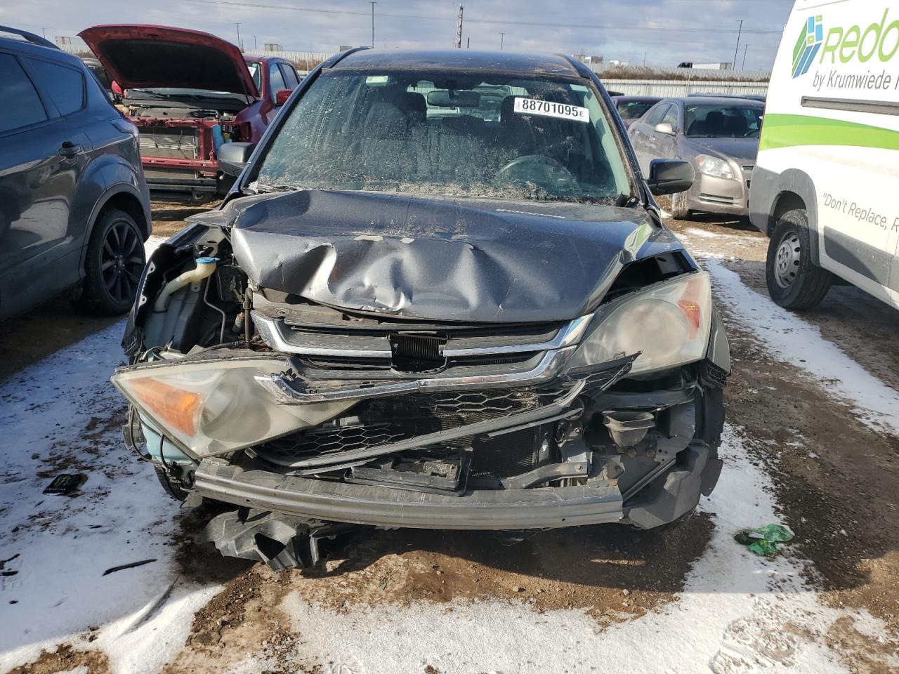 2010 Honda CR-V VIN 5J6RE4H32AL070804 Copart auction photo, front end / minor dent/scratches damage thumbnail 5