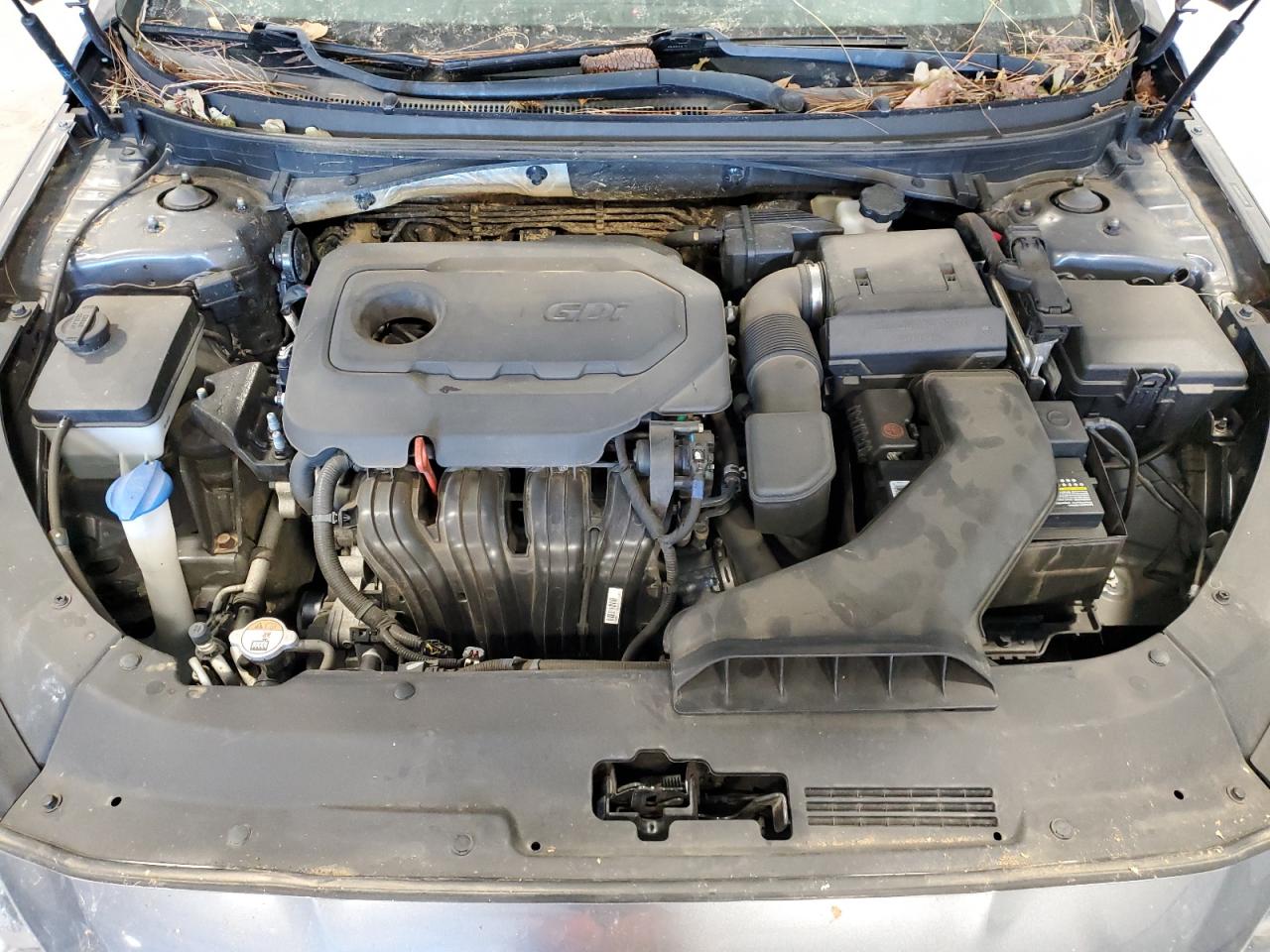 2018 Hyundai Sonata VIN 5NPE24AF8JH664870 Copart auction photo, all over damage thumbnail 11