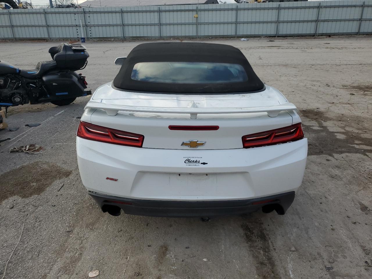 2017 Chevrolet Camaro VIN 1G1FB3DX6H0136182 Copart auction photo, all over damage thumbnail 6