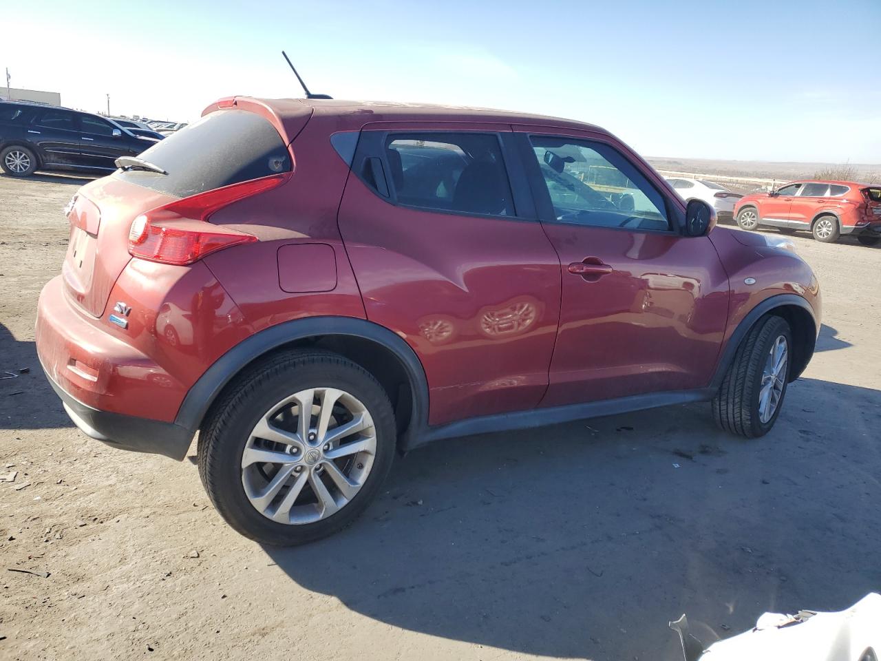 2013 Nissan Juke VIN JN8AF5MR3DT225336 Copart auction photo, rear end damage thumbnail 3