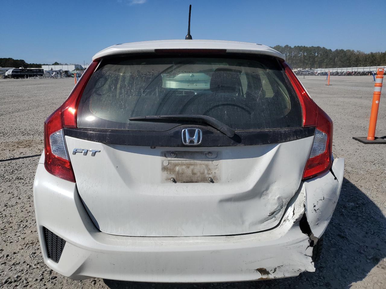 2016 Honda Fit VIN JHMGK5H55GS001485 Copart auction photo, rear end damage thumbnail 6