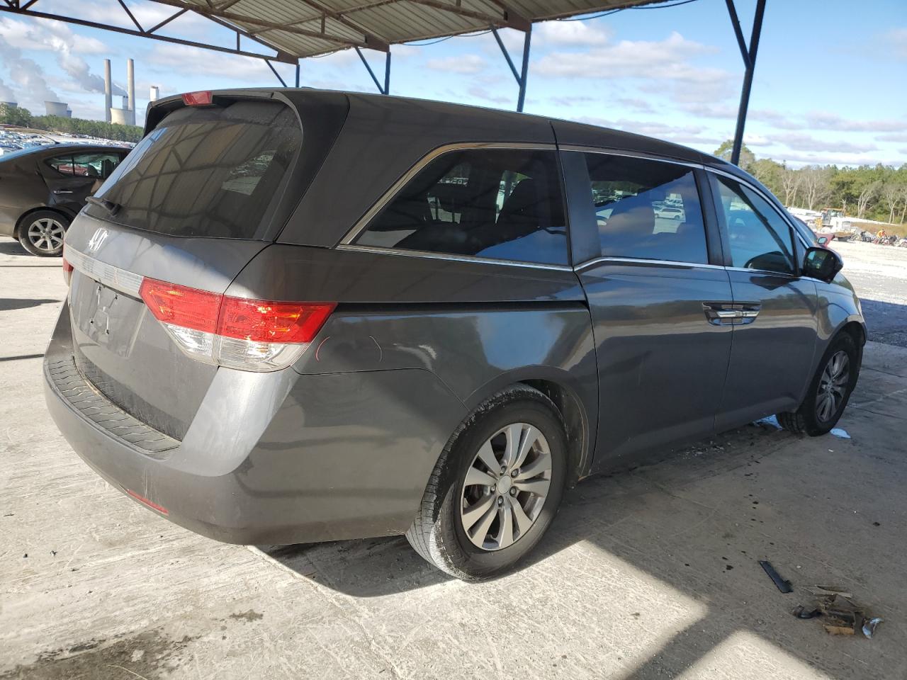 2015 Honda Odyssey VIN 5FNRL5H61FB060609 Copart auction photo, front end damage thumbnail 3