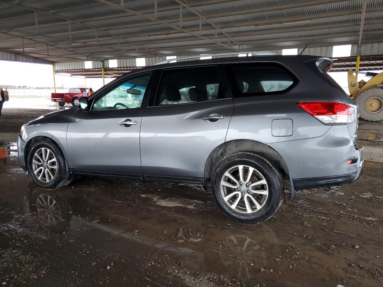 2016 Nissan Pathfinder VIN 5N1AR2MMXGC661459 Copart auction photo, undercarriage / front end damage thumbnail 2