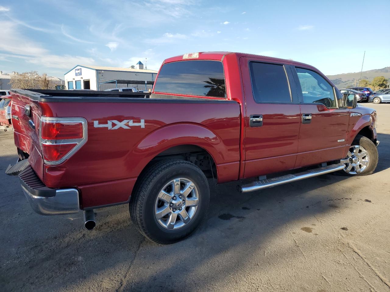 2013 Ford F-150 VIN 1FTFW1ET6DKE28909 Copart auction photo, front end / rear end damage thumbnail 3