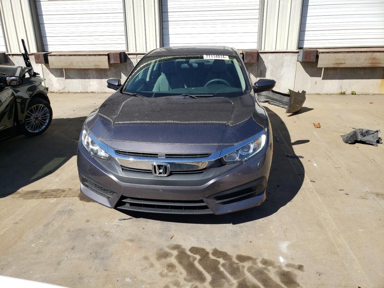 2016 Honda Civic VIN 19XFC2F70GE002270 Copart auction photo, side damage thumbnail 5