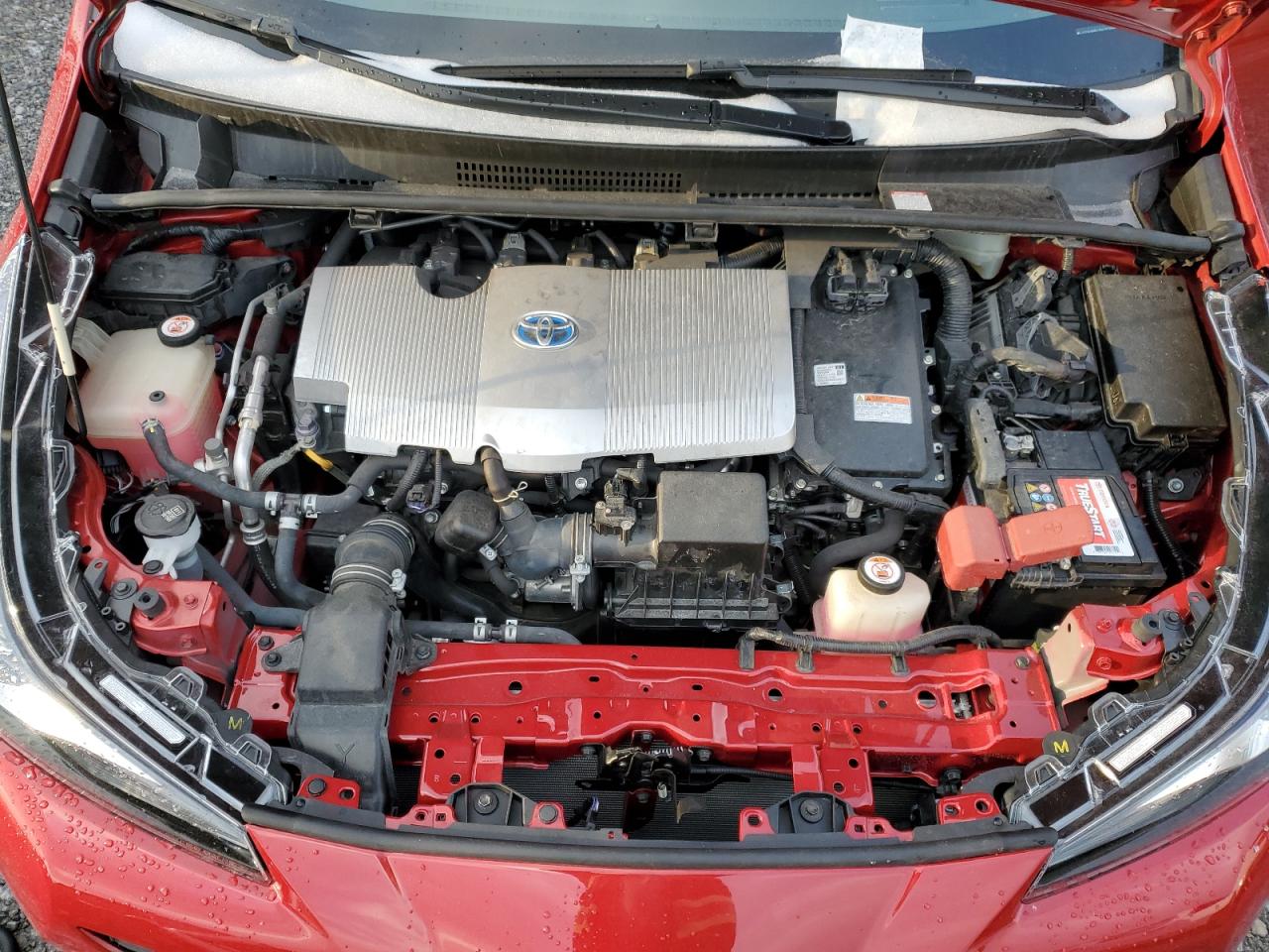 2019 Toyota Prius VIN JTDKARFU5K3089859 Copart auction photo, frame damage damage thumbnail 11