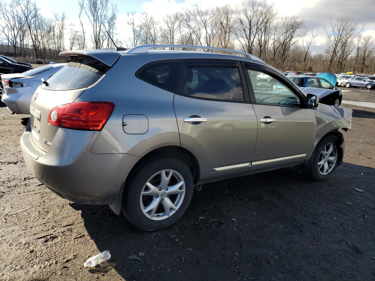 2011 Nissan Rogue VIN JN8AS5MV3BW261113 Copart auction photo, front end damage thumbnail 3