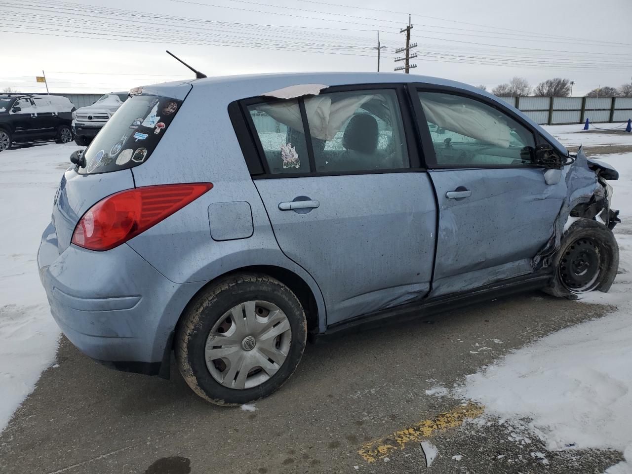 2012 Nissan Versa VIN 3N1BC1CP6CK225165 Copart auction photo, all over / undercarriage damage thumbnail 3