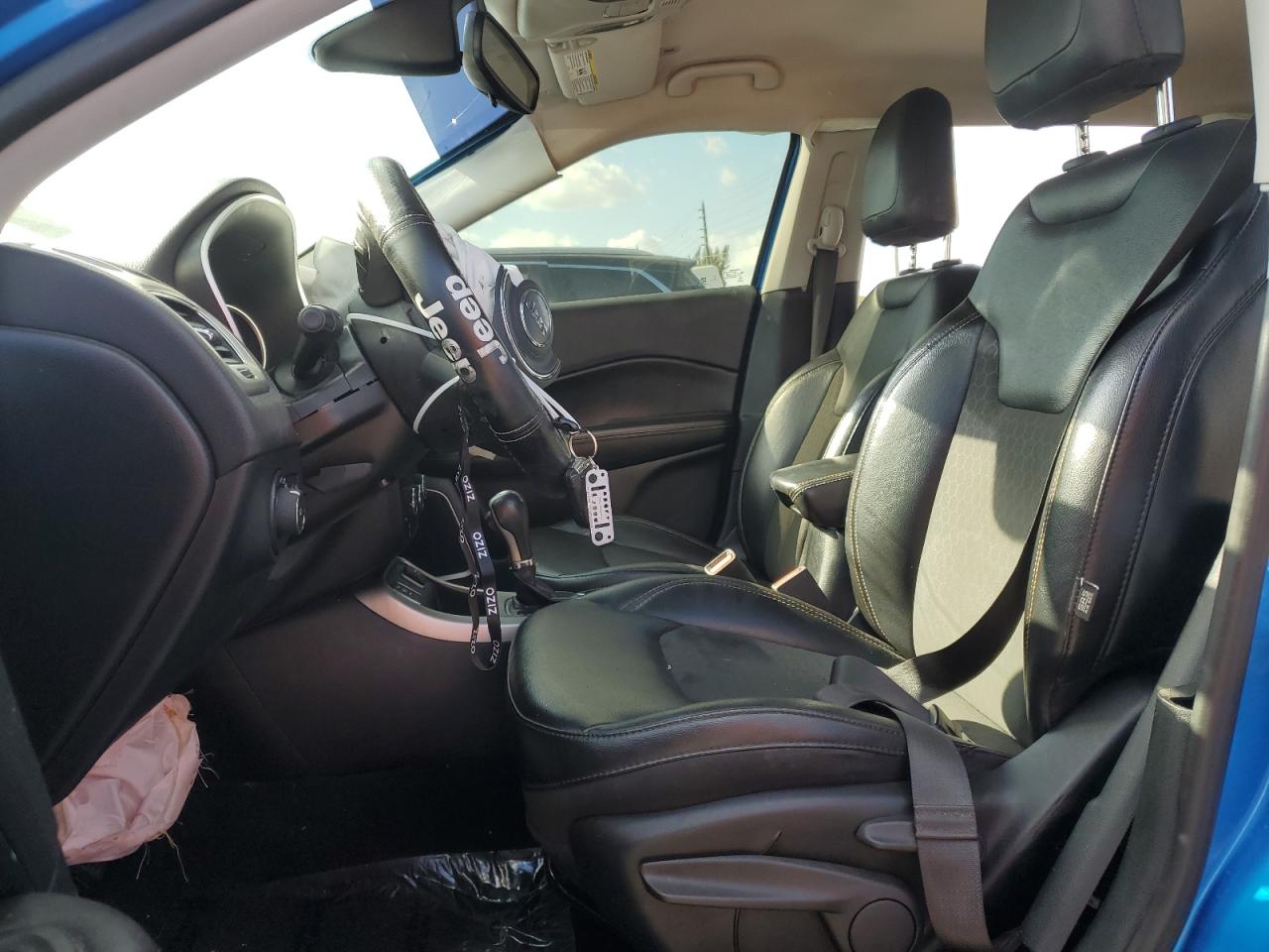 2018 Jeep Compass VIN 3C4NJCBB6JT488748 Copart auction photo, front end damage thumbnail 7