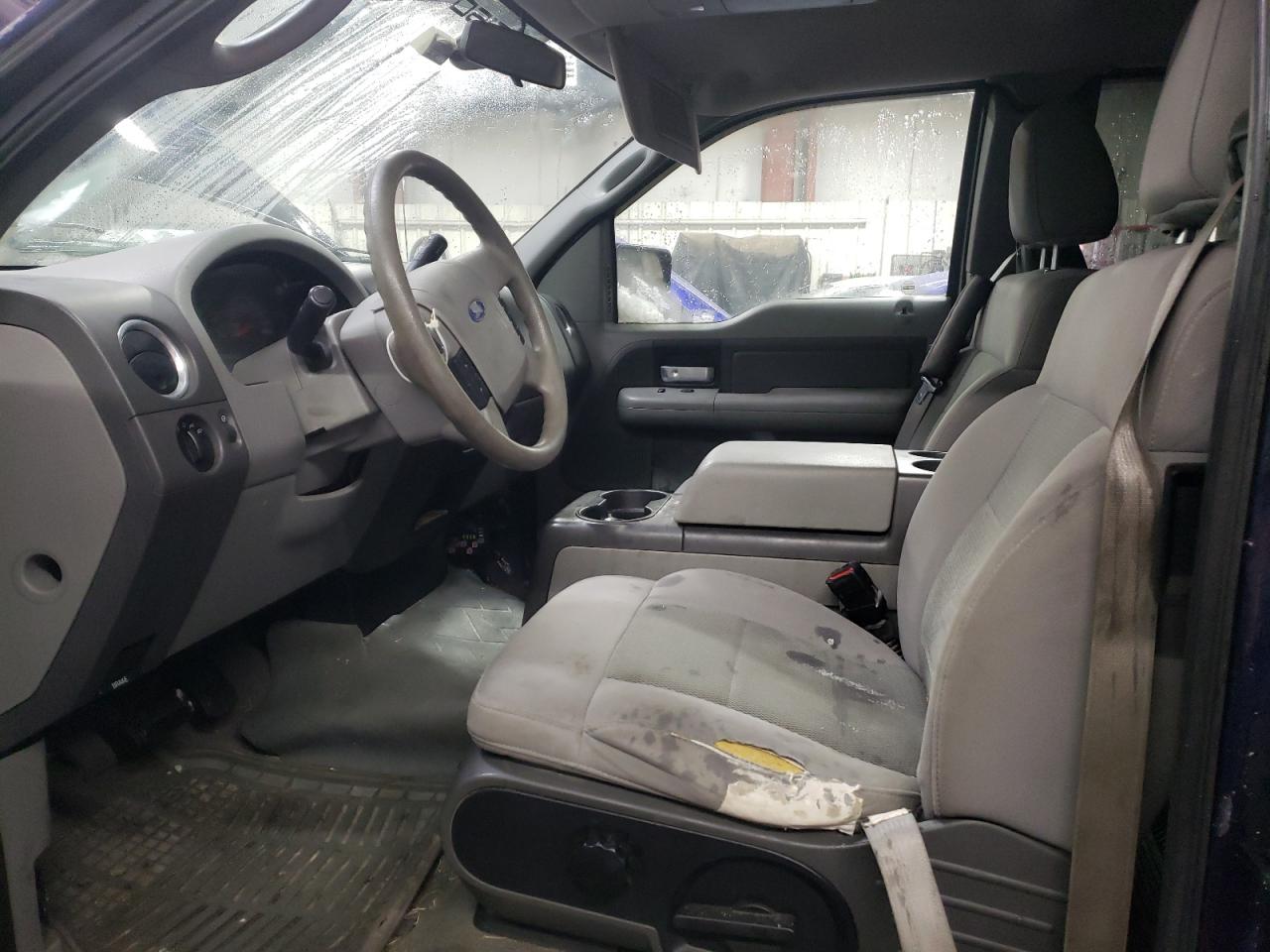 2006 Ford F-150 VIN 1FTPX12506NA43399 Copart auction photo, front end / side damage thumbnail 7