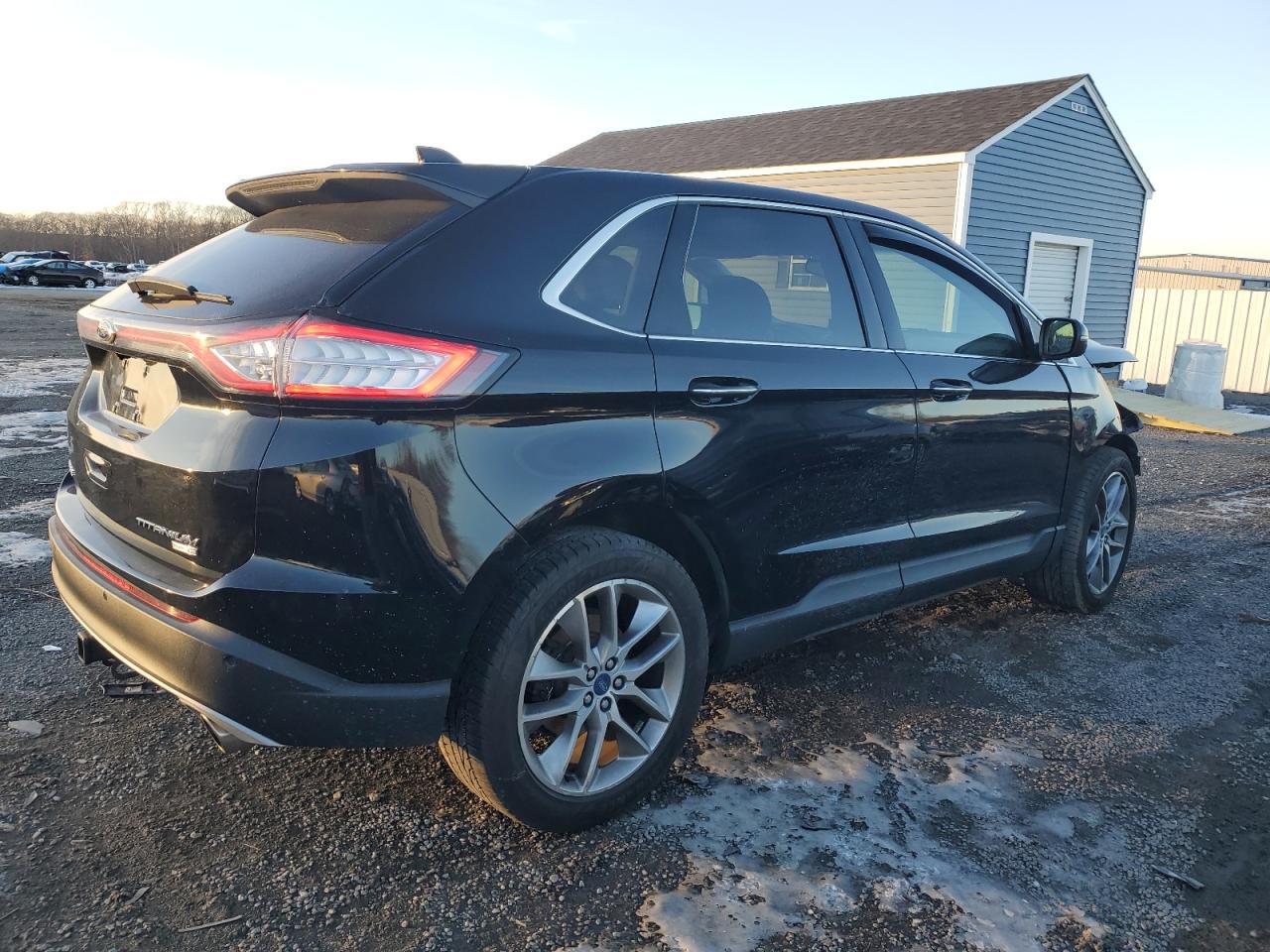 2017 Ford Edge VIN 2FMPK4K93HBB60486 Copart auction photo, front end damage thumbnail 3