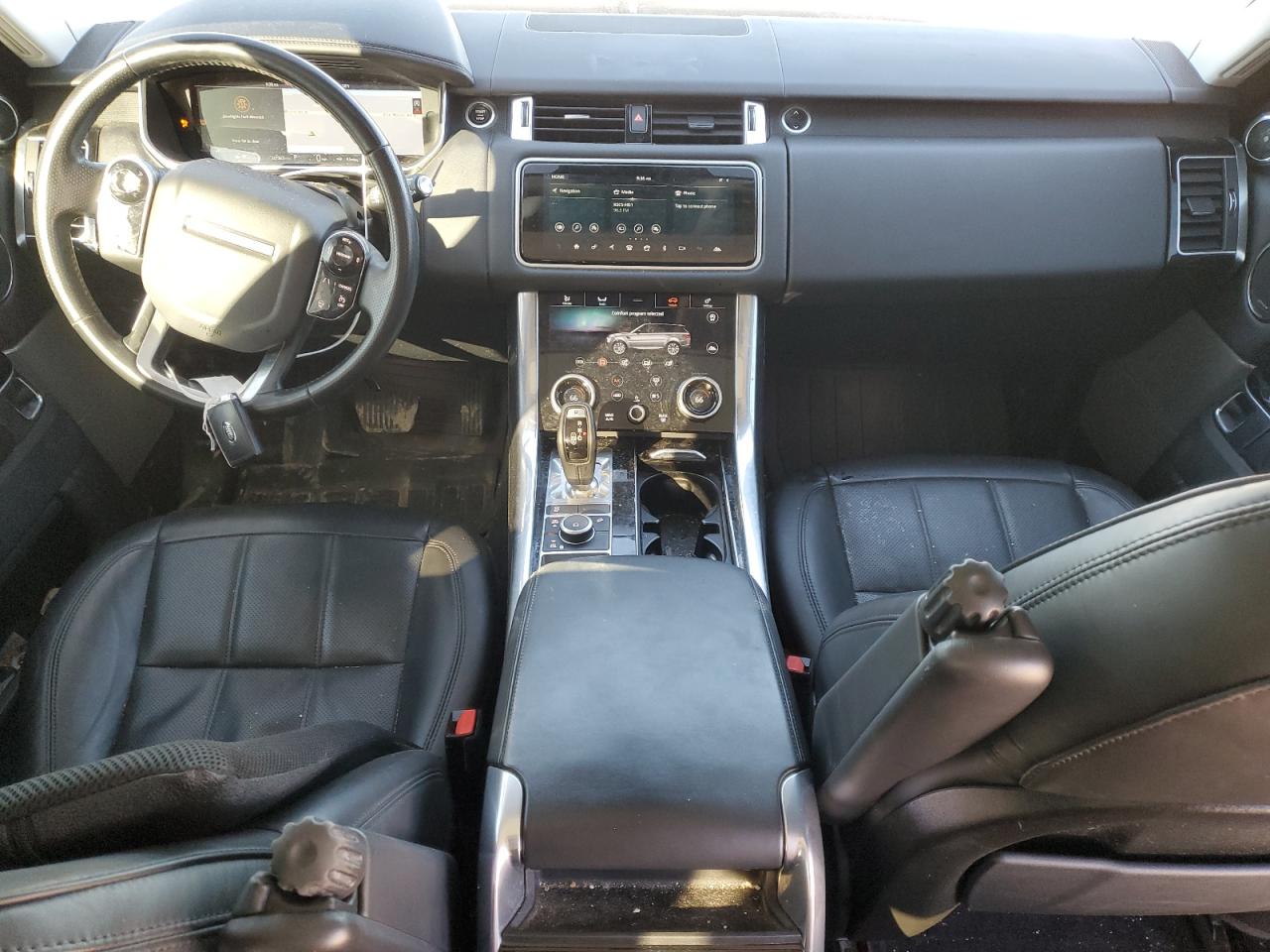 2020 Land Rover Range Rover VIN SALWR2SU1LA717879 Copart auction photo, undercarriage / front end damage thumbnail 8