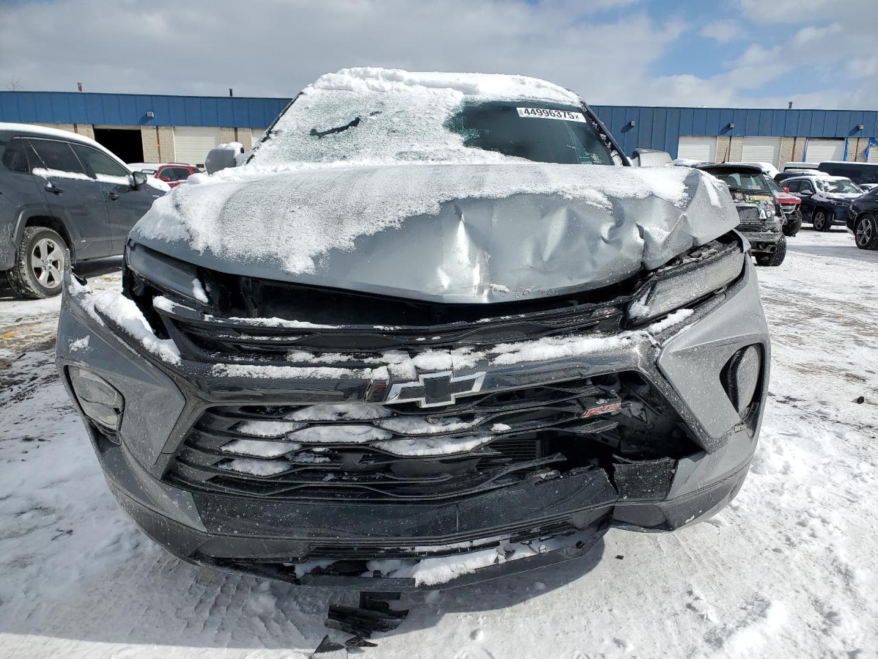 2024 Chevrolet Blazer VIN 3GNKBERS2RS162035 Copart auction photo, front end damage thumbnail 5