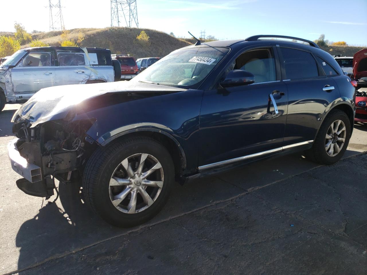 2006 Infiniti FX VIN JNRAS08W56X211508