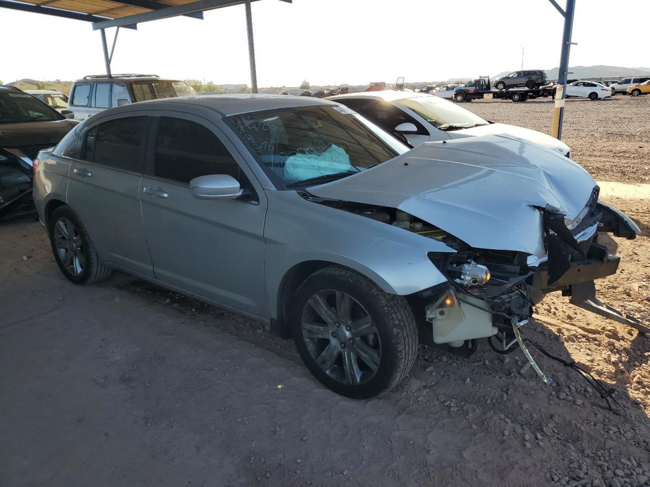 2012 Chrysler 200 VIN 1C3CCBBB5CN288298 Copart auction photo, front end damage thumbnail 4