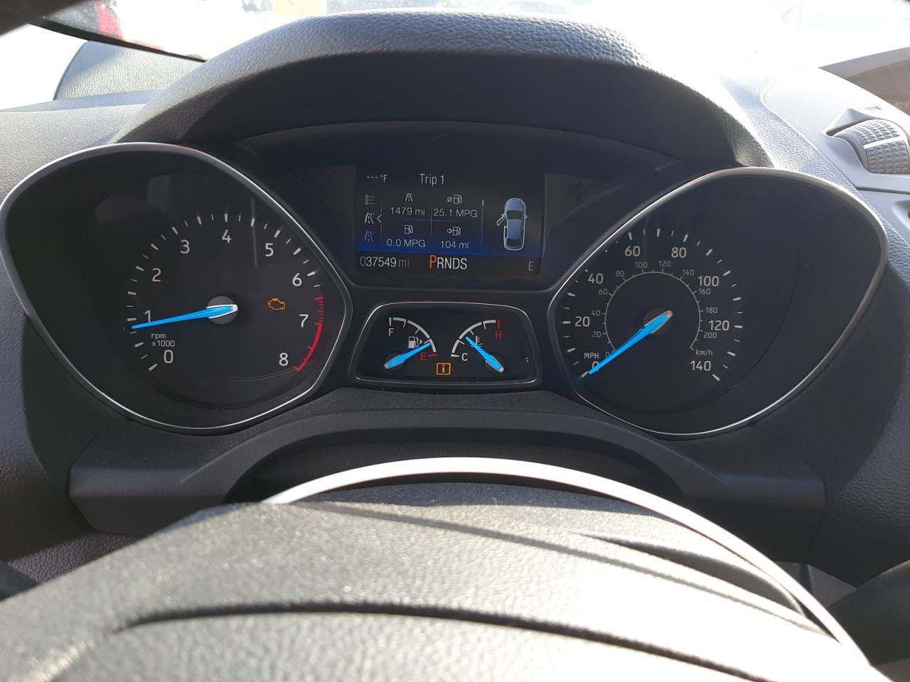 2018 Ford Escape VIN 1FMCU0F77JUB87524 Copart auction photo, rear end damage thumbnail 9