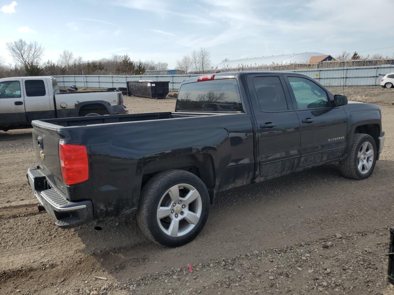 2015 Chevrolet Silverado VIN 1GCVKRECXFZ299511 Copart auction photo, undercarriage / side damage thumbnail 3