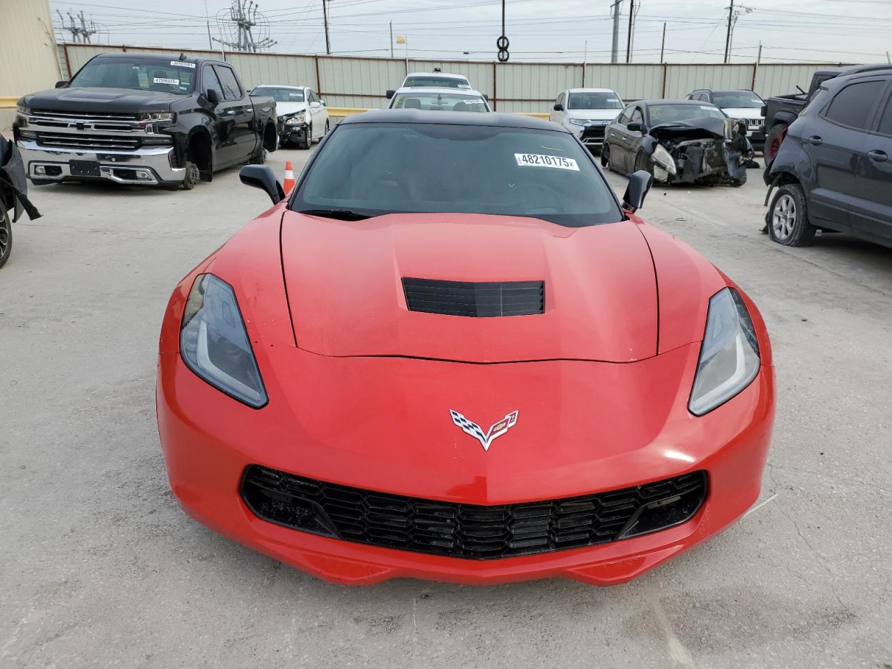 2014 Chevrolet Corvette VIN 1G1YC2D72E5104781 Copart auction photo, vandalism damage thumbnail 5