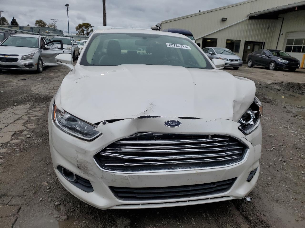 2016 Ford Fusion VIN 3FA6P0T90GR353936 Copart auction photo, front end damage thumbnail 5
