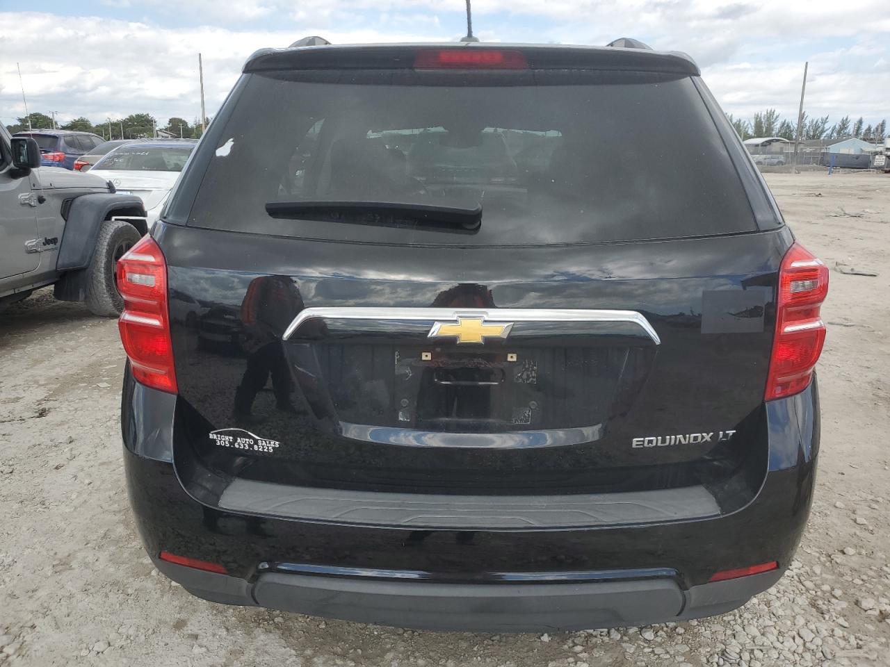 2016 Chevrolet Equinox VIN 2GNALCEK3G1172097 Copart auction photo, front end / mechanical damage thumbnail 6