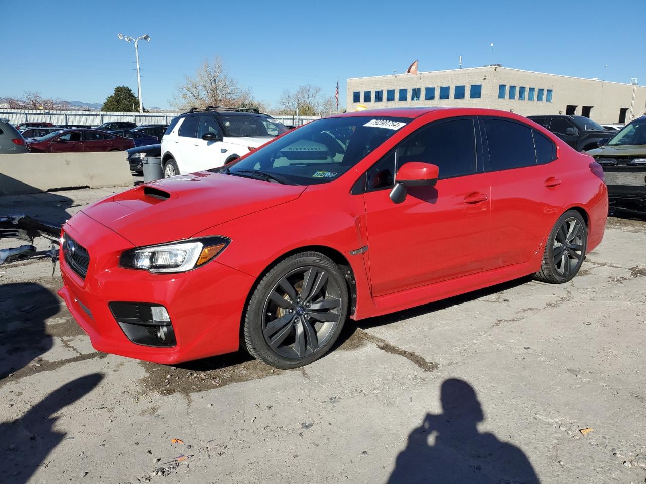 2016 Subaru WRX VIN JF1VA1J63G9818717