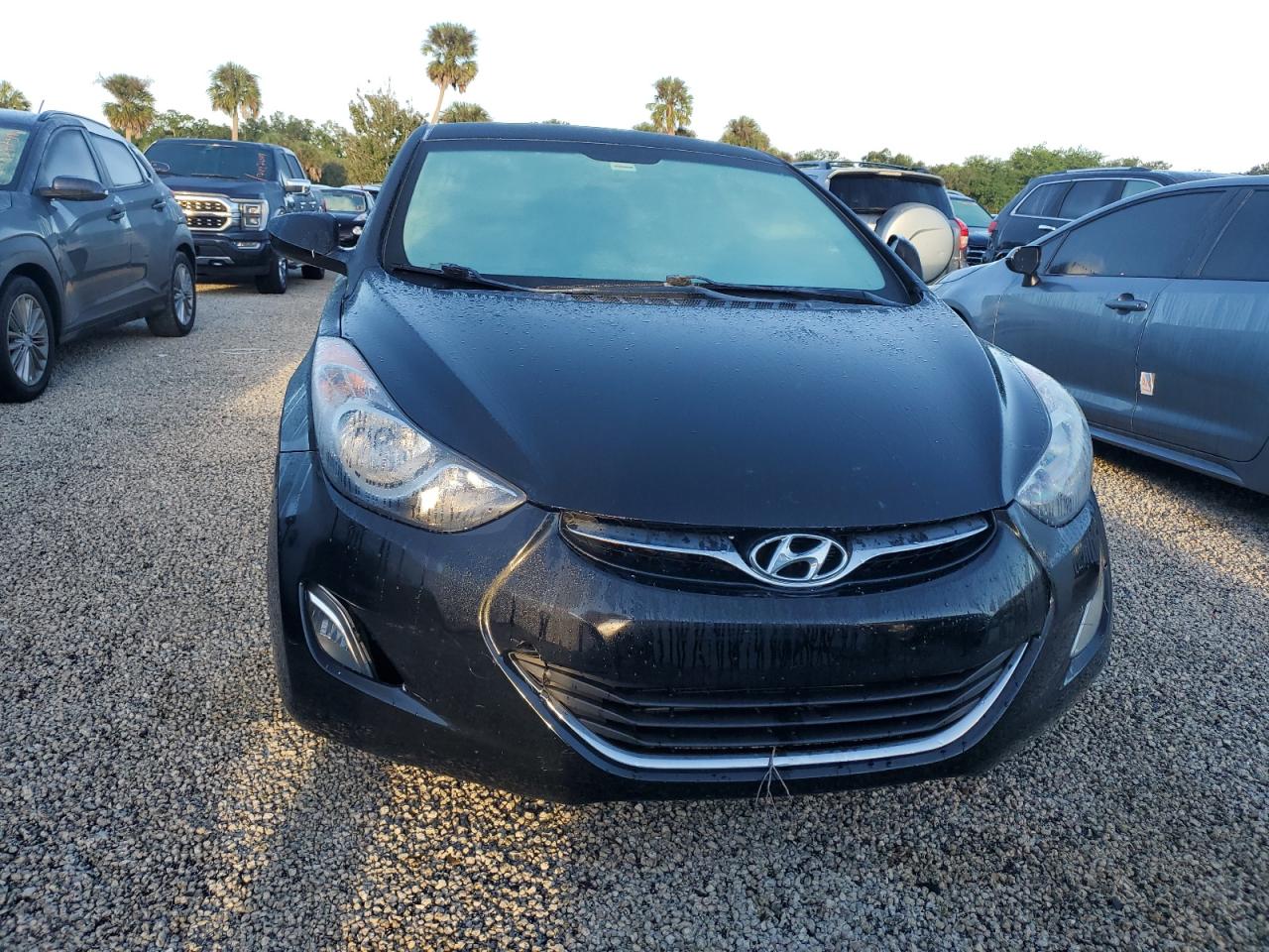 2013 Hyundai Elantra VIN KMHDH4AE4DU611719 Copart auction photo, water/flood damage thumbnail 5