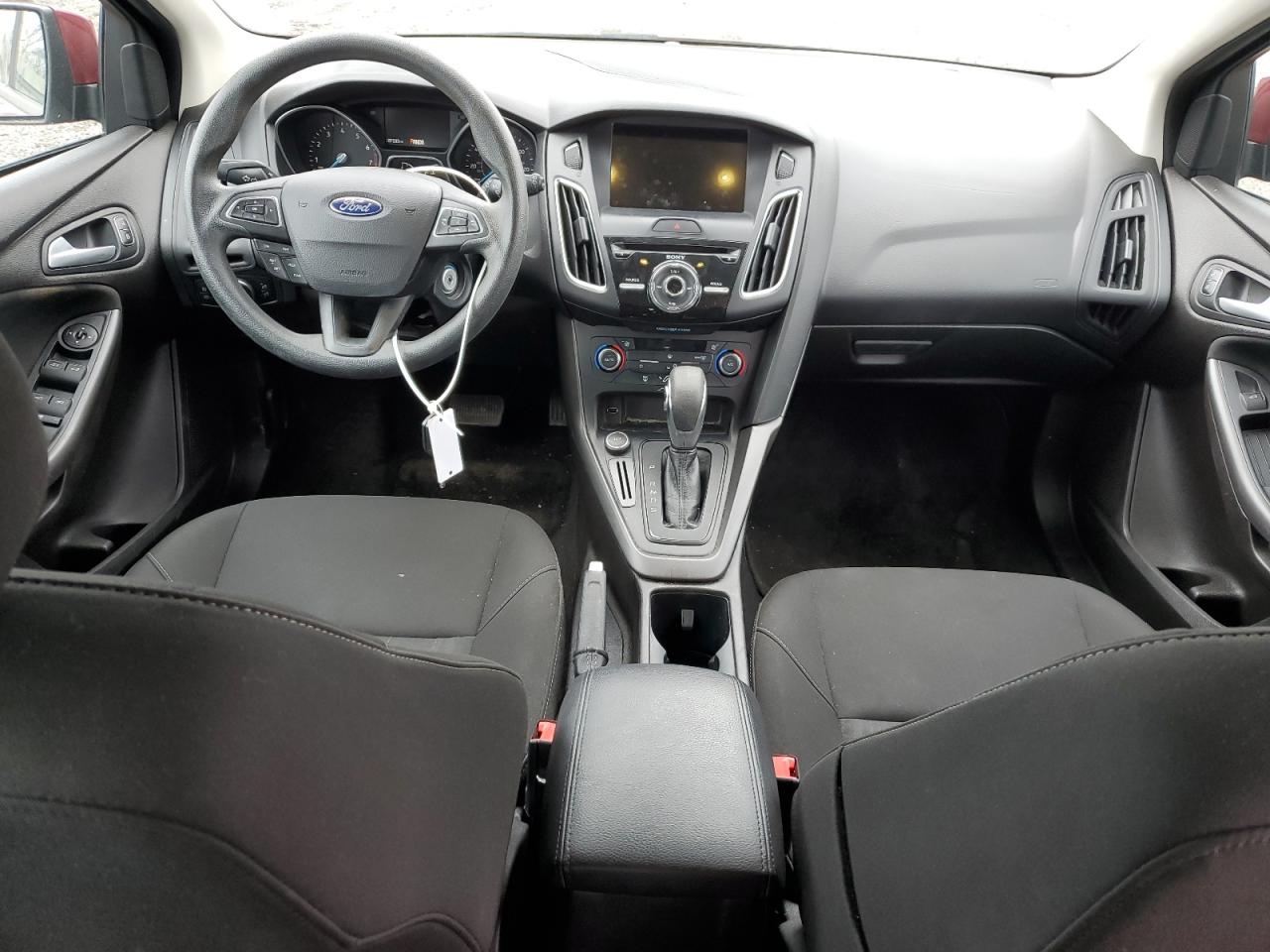 2017 Ford Focus VIN 1FADP3M24HL266034 Copart auction photo, rear end damage thumbnail 8