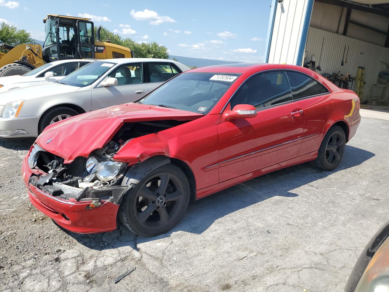 2005 Mercedes-Benz CLK-klasse VIN WDBTJ65J35F127696