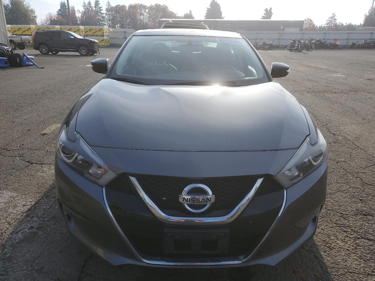 2018 Nissan Maxima VIN 1N4AA6AP0JC383931 Copart auction photo, rear end damage thumbnail 5