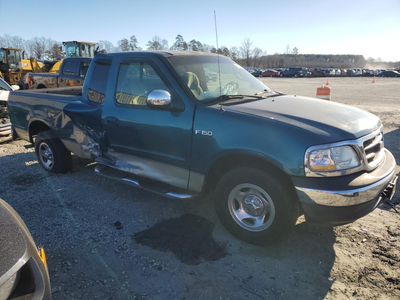 2000 Ford F-150 VIN 1FTZX172XYNB51667 Copart auction photo, side damage thumbnail 4