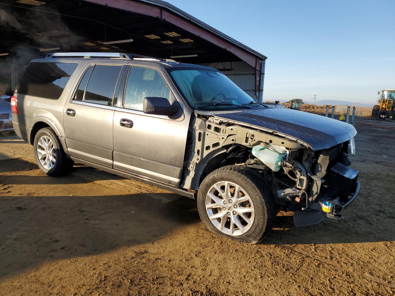 2017 Ford Expedition VIN 1FMJK2AT4HEA37209 Copart auction photo, front end damage thumbnail 4