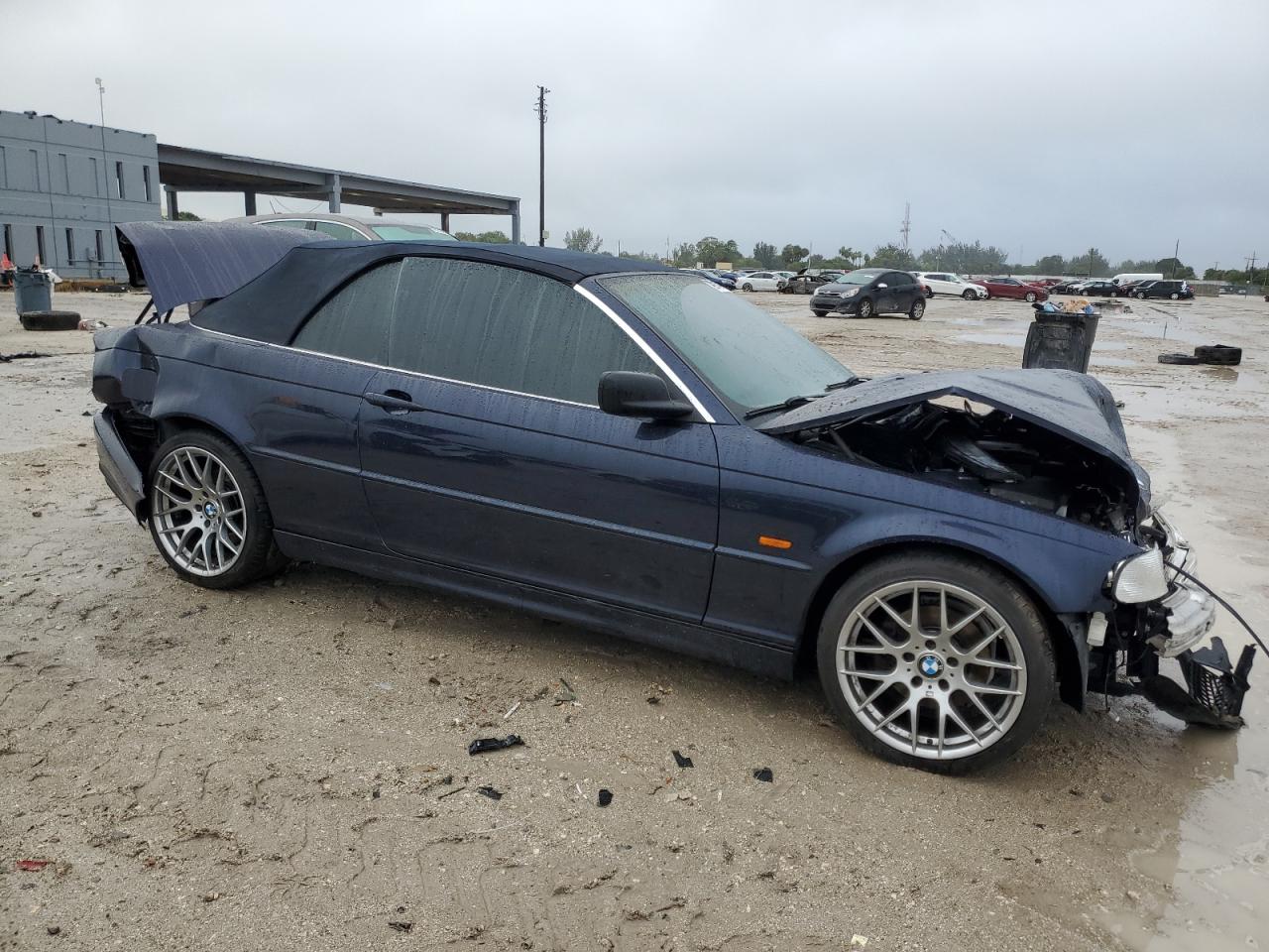 2001 BMW 3er VIN WBABS33441JY51892 Copart auction photo, front end / rear end damage thumbnail 4