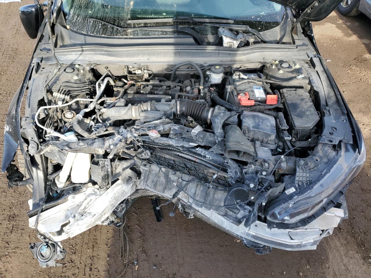 2019 Honda Accord VIN 1HGCV1F11KA033737 Copart auction photo, front end damage thumbnail 11