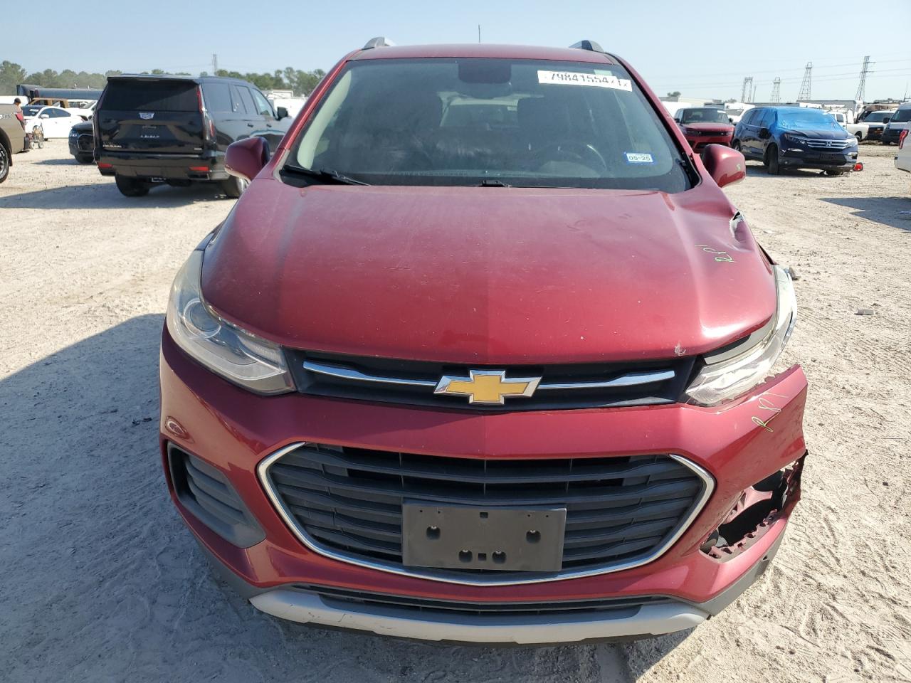 2018 Chevrolet Trax VIN 3GNCJLSB2JL377001 Copart auction photo, front end damage thumbnail 5