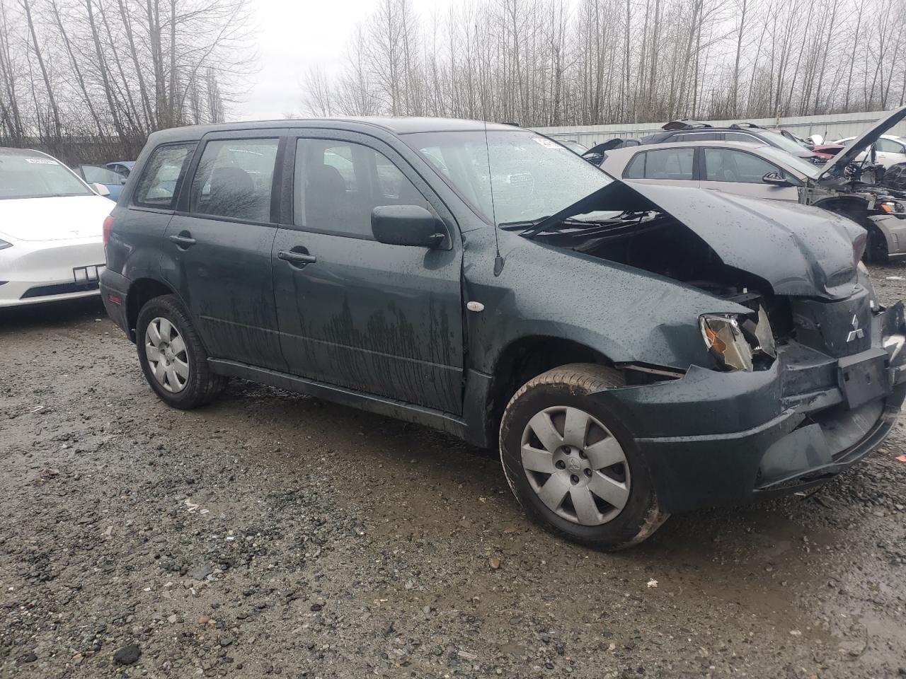 2003 Mitsubishi Outlander VIN JA4LX31G13U113680 Copart auction photo, all over damage thumbnail 4