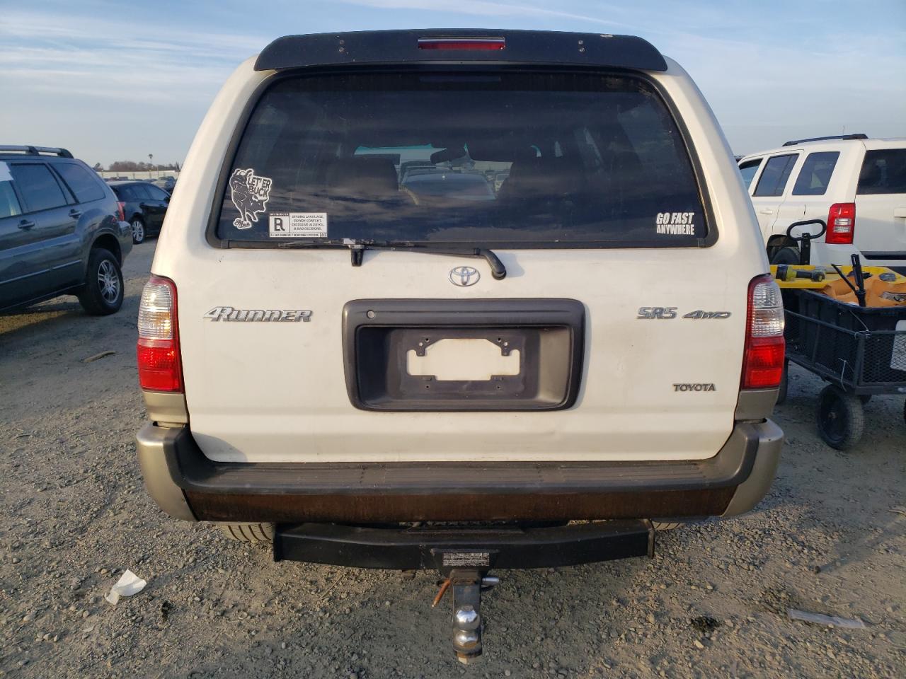 2002 Toyota 4Runner VIN JT3HN87R020375434 Copart auction photo, side damage thumbnail 6